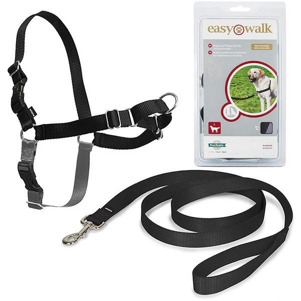 Premier Шлея-антіривок  Easy Walk для собак чорна M 0.103 кг - зображення 1