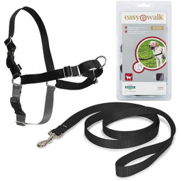 Premier Шлея-антіривок  Easy Walk для собак чорна M 0.103 кг