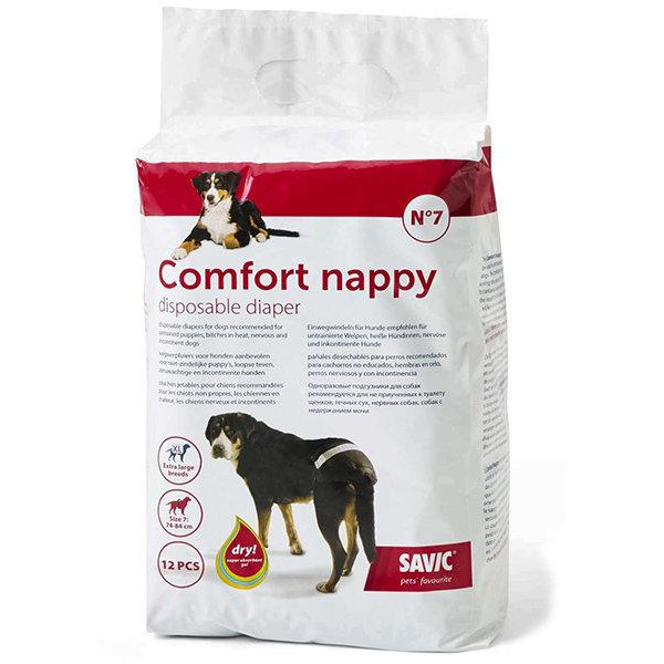 SAVIC Підгузки  Comfort Nappy для собак Т7 - зображення 1
