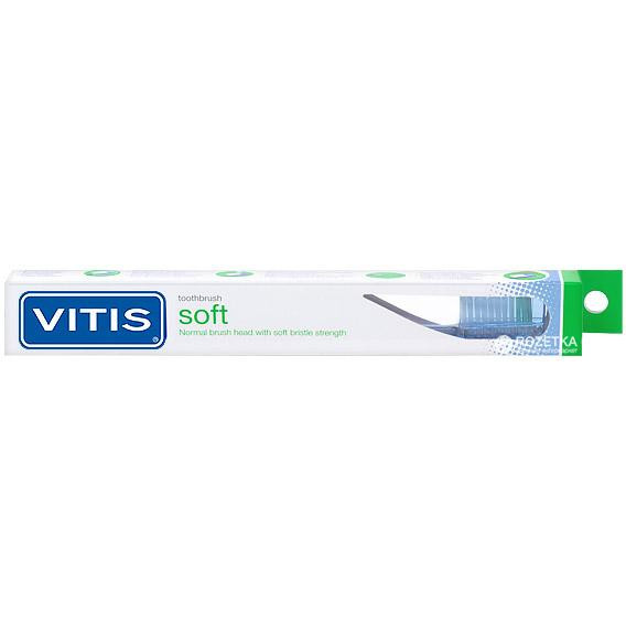 Dentaid Зубна щітка  Vitis Soft М'яка Синя (2842240314115/0000000426060) - зображення 1