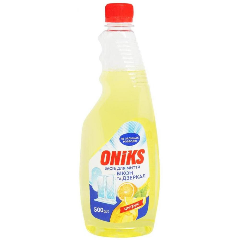 Oniks Засіб  для миття вікон та дзеркал 500 г Цитрус Запаска (4820191761025) - зображення 1