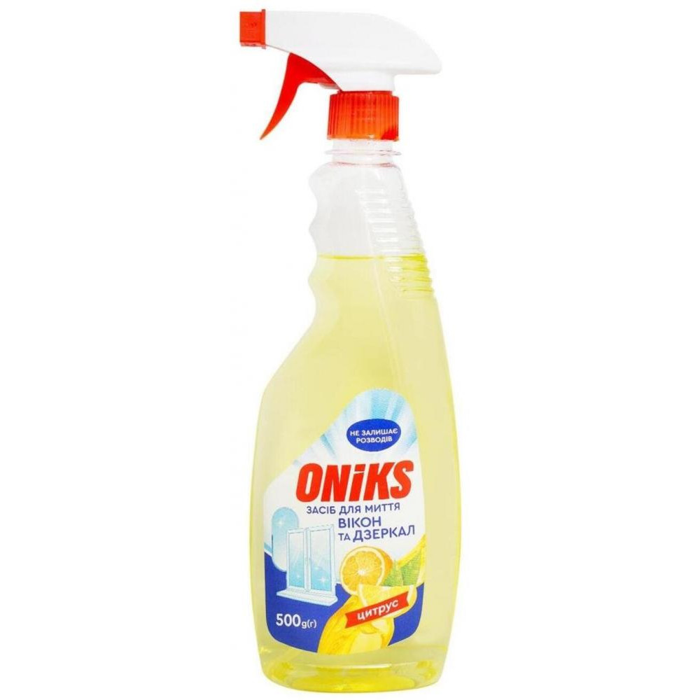 Oniks Засіб  Цитрус для миття вікон та дзеркал 500 г (4820191760981) - зображення 1