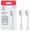 Oclean Brush Head Professional clean 2-pack Silver (6970810554038) - зображення 1