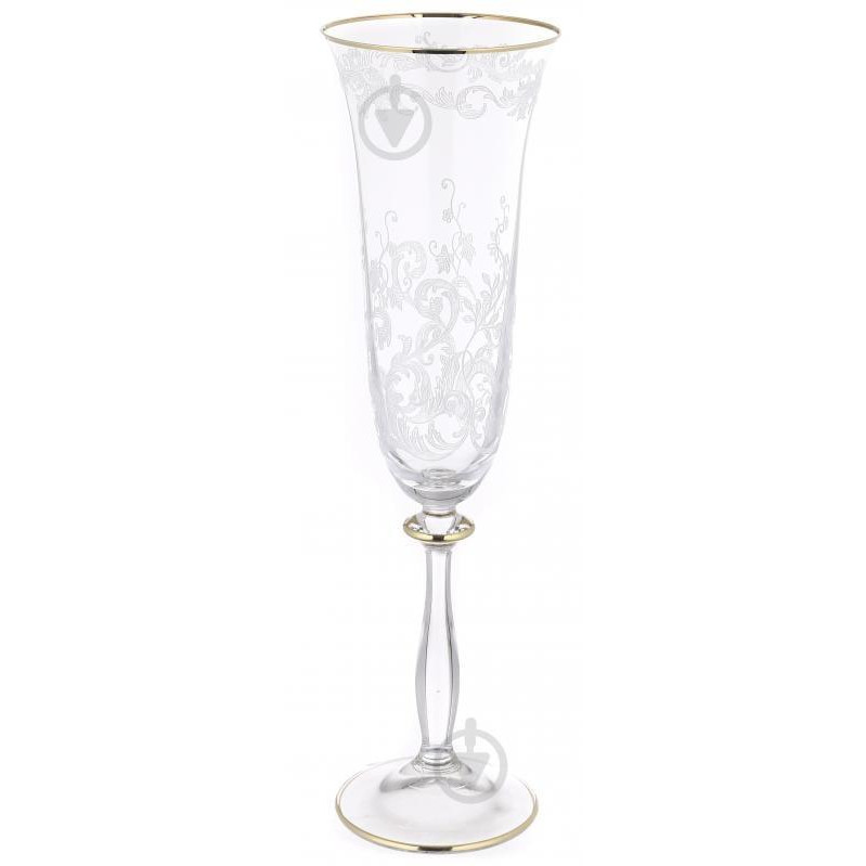Combi Набір бокалів для шампанського G377 190 мл 2 шт. (G377/1BZ-110/1) - зображення 1