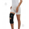 Алком Бандаж на колінний суглоб із поліцентричними шарнірами роз’ємний  3052 р. 6 чорний - зображення 1