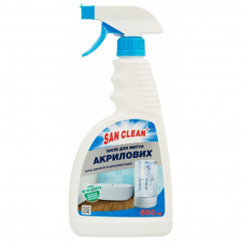 Сан Клин San Clean средство для мытья акриловых ванн 500 мл (4820003543023)