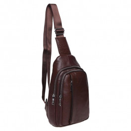 Keizer Мужская сумка-слинг  коричневая (K12096-brown)