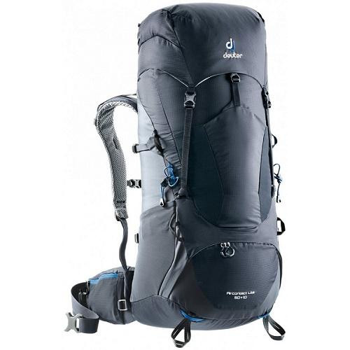 Deuter Aircontact Lite 50+10 / black-graphite (3340318-7403) - зображення 1