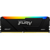 Kingston FURY 32 GB (2x16GB) DDR4 3600 MHz Beast RGB Black (KF436C18BB2AK2/32) - зображення 4