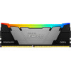 Kingston FURY 16 GB (2x8GB) DDR4 3600 MHz Renegade RGB Black (KF436C16RB2AK2/16) - зображення 2