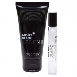 MontBlanc Набір  Legend Night для чоловіків (оригінал) - mini set (edp 7.5 ml + + af/sh 50 ml)