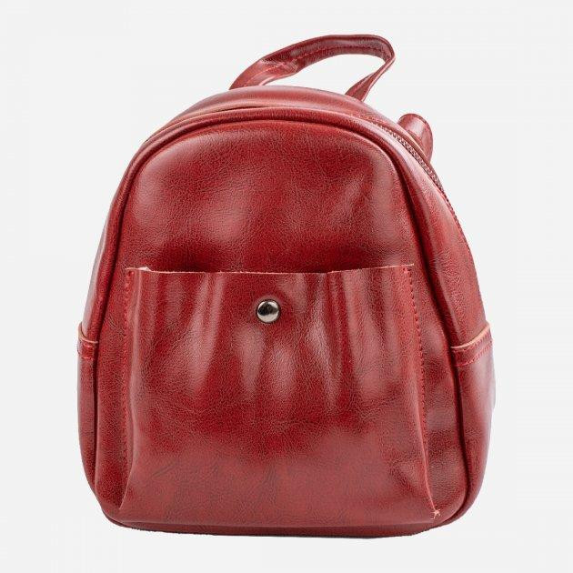 Valiria Fashion Женская сумка-рюкзак кожаная  ODA1807-1 Красная (2900000161856) - зображення 1
