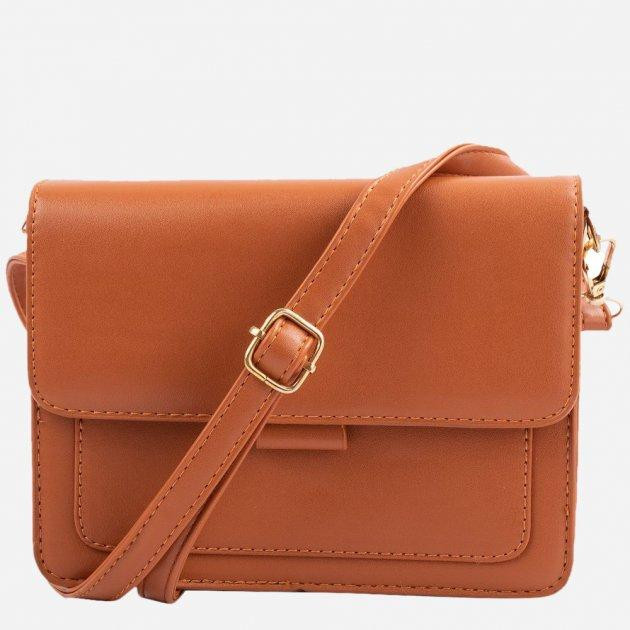 Valiria Fashion Жіноча сумка крос боді  коричнева (4DETBI745-10) - зображення 1