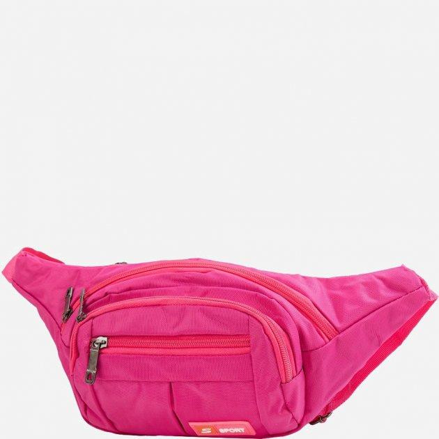 Valiria Fashion Жіноча поясна сумка  рожева (4DETBI626-13) - зображення 1