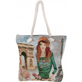 Valiria Fashion Женская сумка шоппер  серая (3DETAL1811-2)