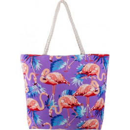Valiria Fashion Женская пляжная сумка  сиреневая (3DETAL1812-9)