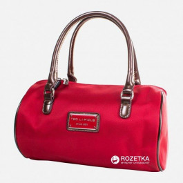 Ted Lapidus Женская сумка бочонок  красная (FRHNY4088E14-1)