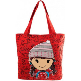 Valiria Fashion Женская сумка шоппер  красная (3DETAL1815-4)