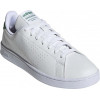 Adidas Чоловічі кеди низькі  Advantage GZ5300 42 (8UK) 26.5 см Ftwwht/Ftwwht/Green (4064047692174) - зображення 4