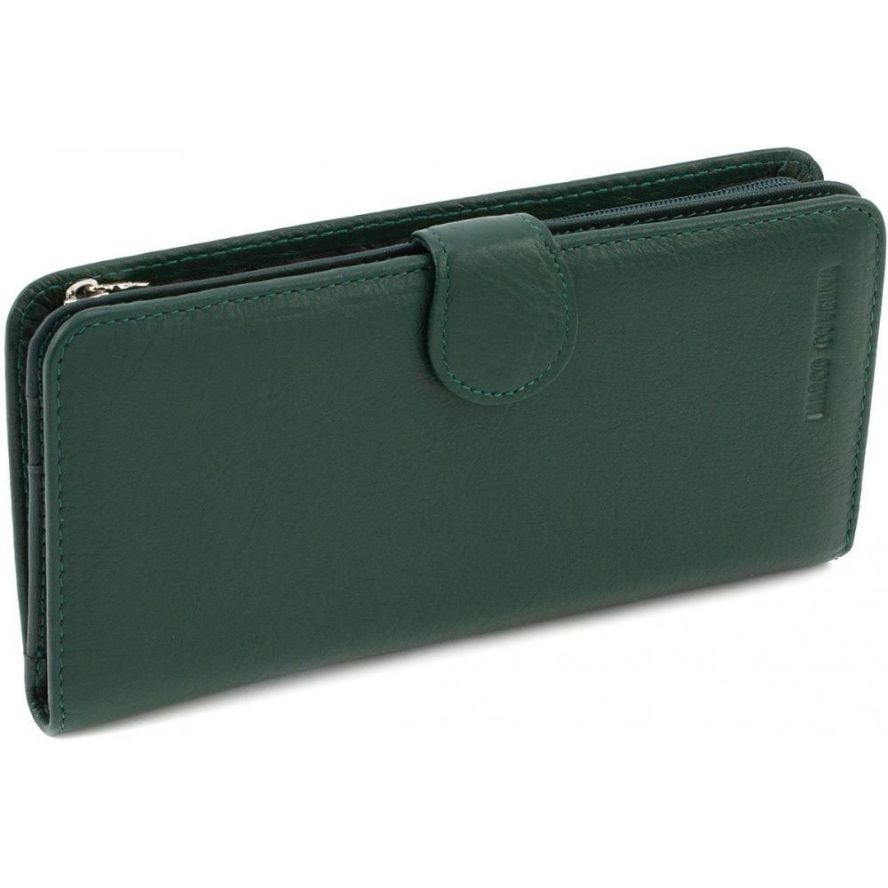 Marco Coverna Жіночий шкіряний гаманець зеленого кольору  MC031-950-7 - зображення 1