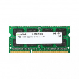 Mushkin 4 GB SO-DIMM DDR3 1333 MHz Essentials (991647)