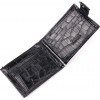 Karya Чоловічий гаманець із затискачем для купюр з натуральної фактурної шкіри під крокодила  (2421043) - зображення 3
