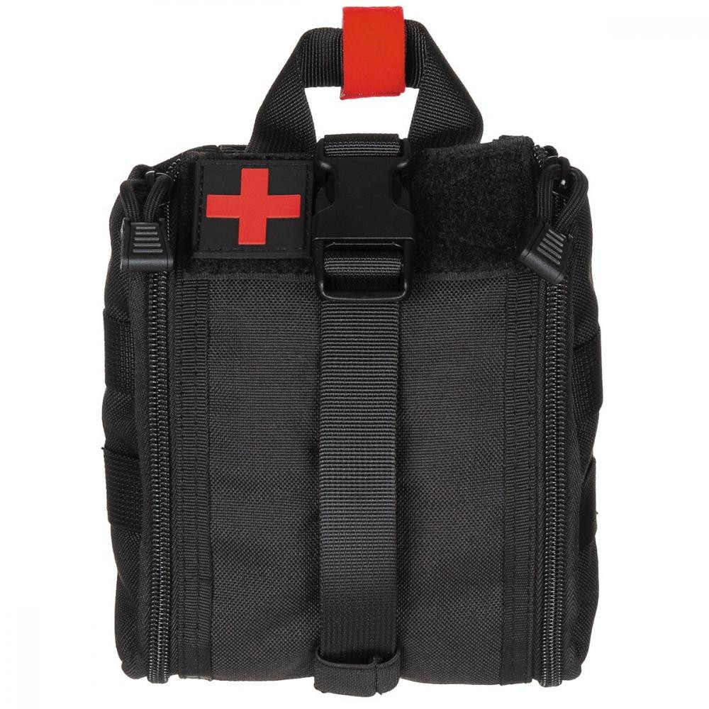 MFH Pouch First Aid, small, "MOLLE", black (30630A) - зображення 1