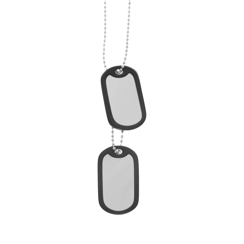 Mil-Tec Жетон  US Dog Tag з нержавіючої сталі (16311018) - зображення 1