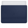 Apple Leather Sleeve for 16" MacBook Pro - Midnight Blue (MWVC2) - зображення 3