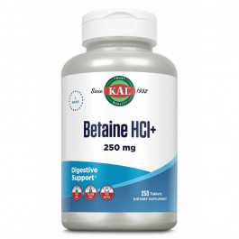 KAL Betaine HCl Plus 250mg 250 таблеток