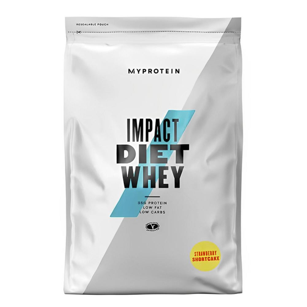 MyProtein Impact Diet Whey 1000 g /17 servings/ Strawberry Shortсake - зображення 1
