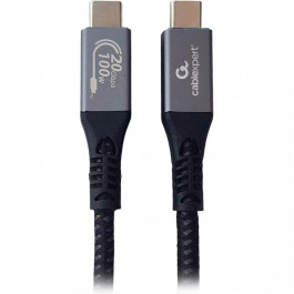 Cablexpert Premium USB 3.2 Type-C/Type-C PD 100W 0.5m Black (CCBP-USB3-CMCM100-0.5M)