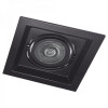 FERON Точечный врезной светильник DLT201 50W MR16 GU5.3 квадрат черный 6202 - зображення 1
