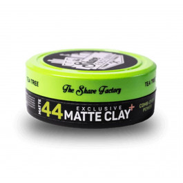 The Shave Factory Матова глина для стайлінгу  Exclusive Matte Clay Tea Tree №44, 150 мл