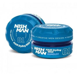 Nishman Віск для стилізації волосся  Hair Wax 01 Gum Gum 150 мл