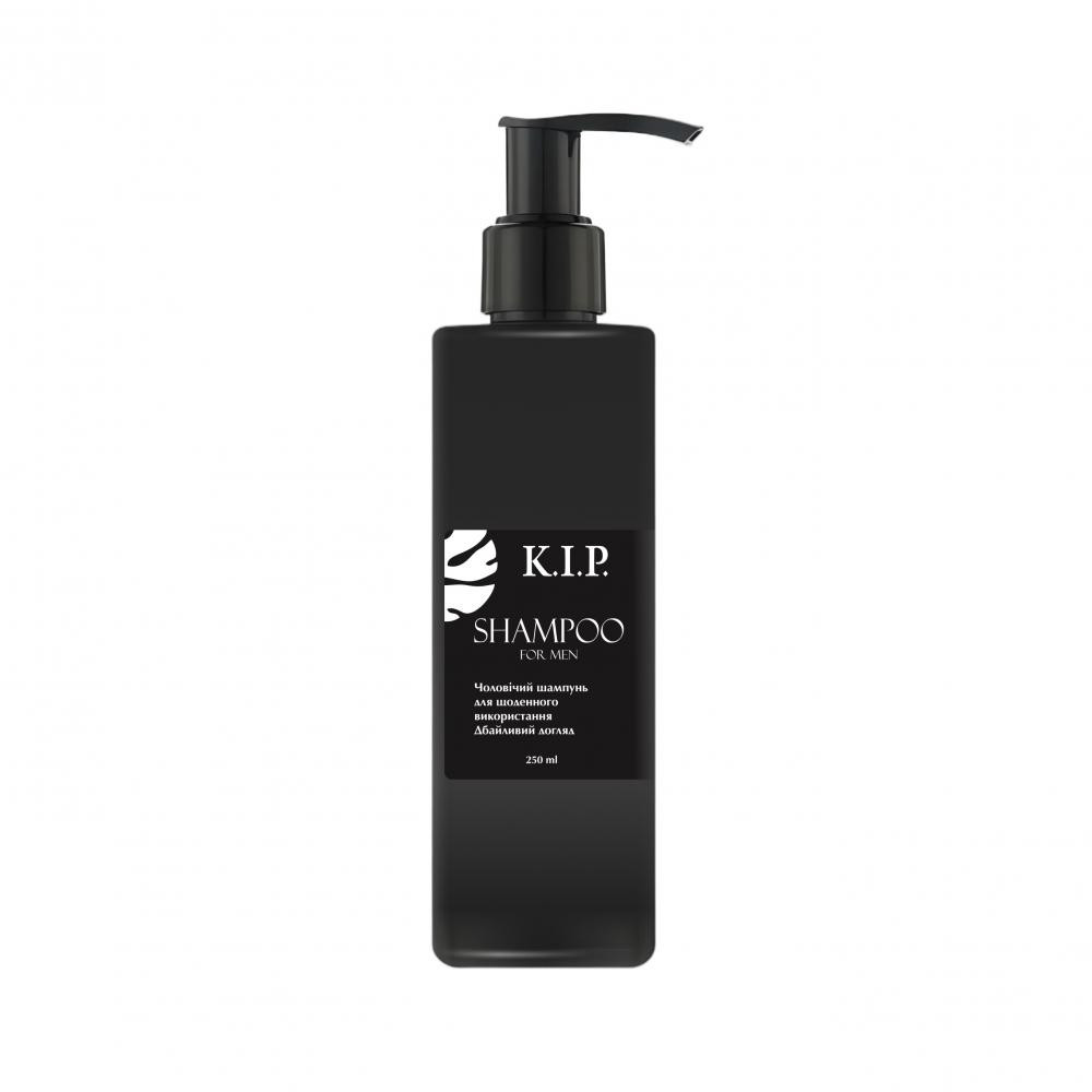 K.I.P. Natural Cosmetic Чоловічий шампунь для щоденного використання Дбайливий догляд K.I.P. 250 мл - зображення 1