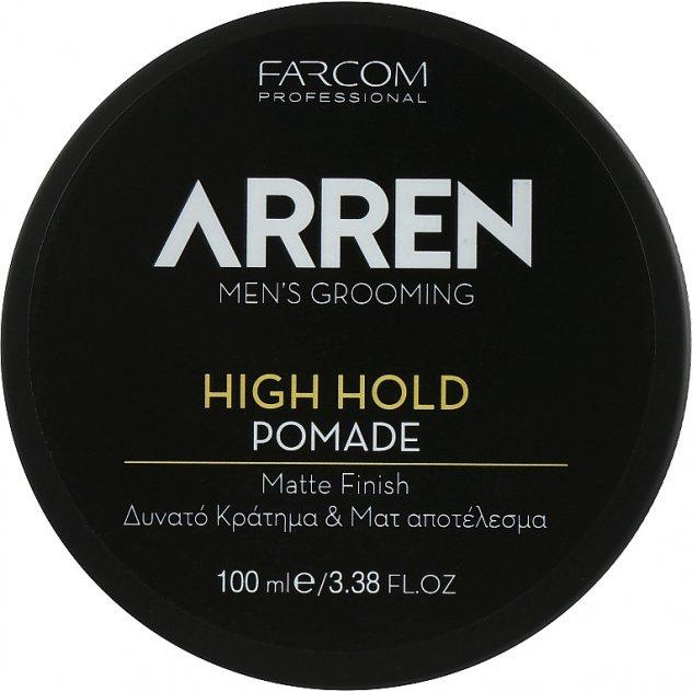 Farcom Arren Чоловіча помада для укладання волосся  Men’s Grooming High Hold Pomade сильної фіксації 100 мл (5202 - зображення 1