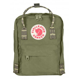   Fjallraven Рюкзак  Kanken Mini Green / Folk Pattern (23561.620-913)