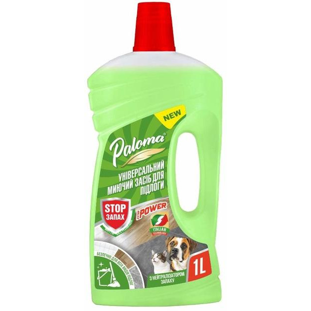 Paloma Універсальний мийний засіб для підлоги  З нейтралізатором запаху 1 л (4820256550694) - зображення 1