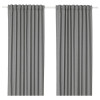 IKEA HANNALENA Занавес, 2 шт., серый 145x300 см (504.108.77) - зображення 2