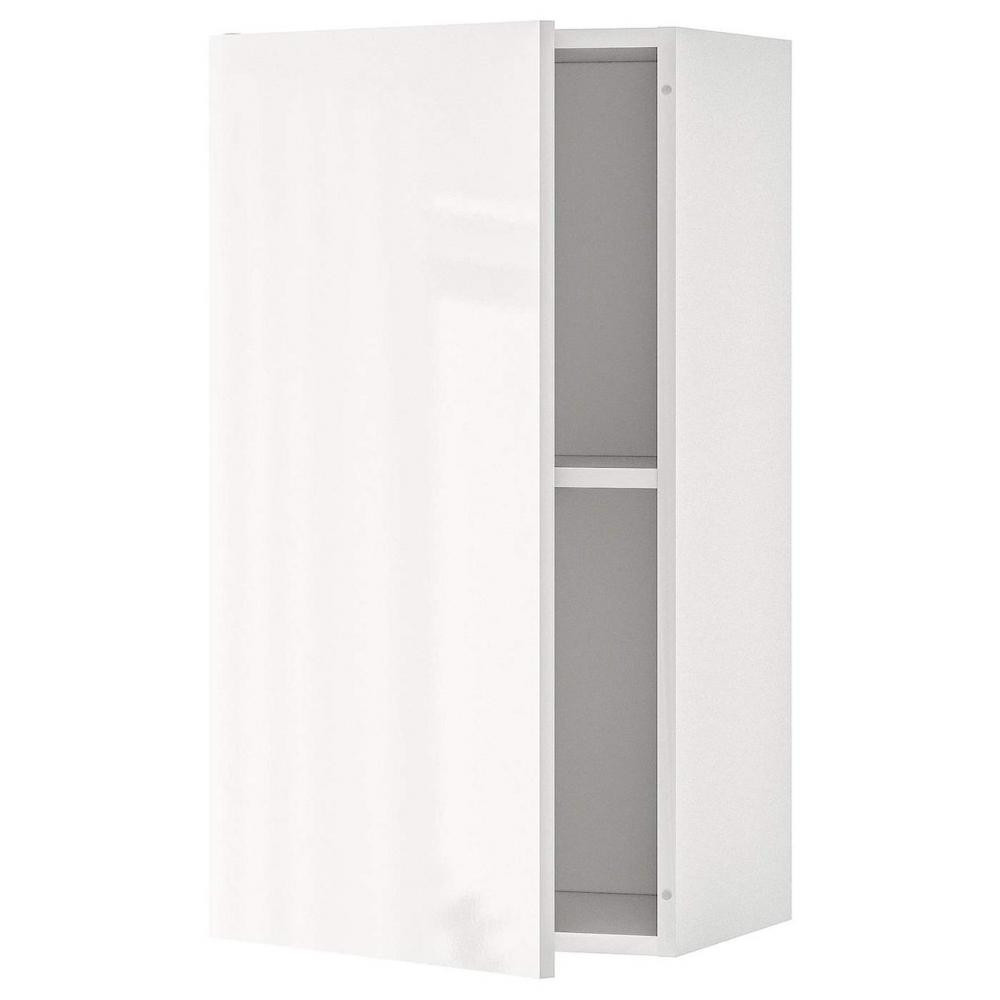 IKEA KNOXHULT Настінна шафа з дверцятами, білий глянець (903.268.10) - зображення 1