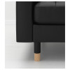 IKEA LANDSKRONA кресло, drewno, Grann/Bomstad czarny (590.317.78) - зображення 3