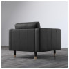 IKEA LANDSKRONA кресло, drewno, Grann/Bomstad czarny (590.317.78) - зображення 5