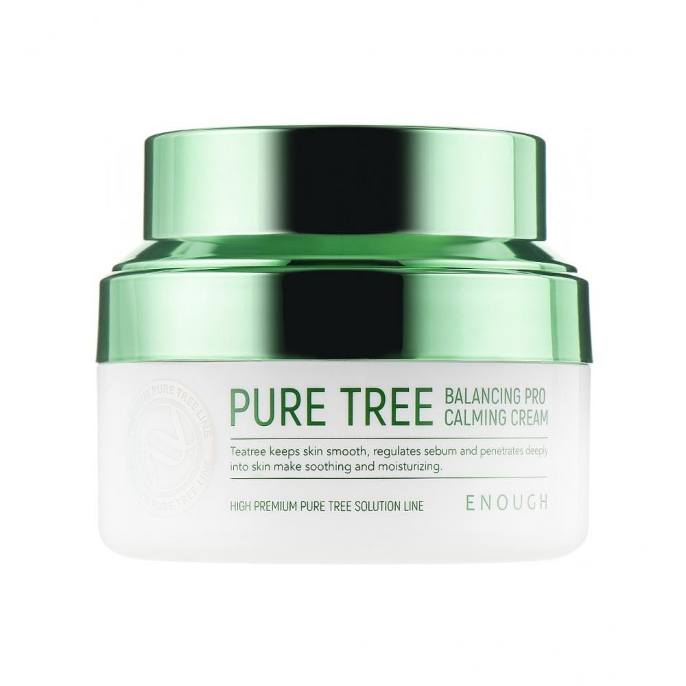 Enough Крем для лица  Чайное Дерево Pure Tree Balancing Pro Calming Cream 50 мл (8809438484978) - зображення 1