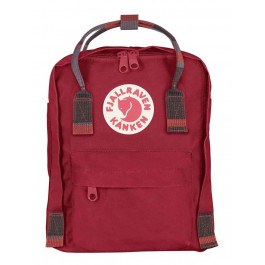 Fjallraven Рюкзак  Kanken Mini Deep Red / Random Blocked (23561.325-903)