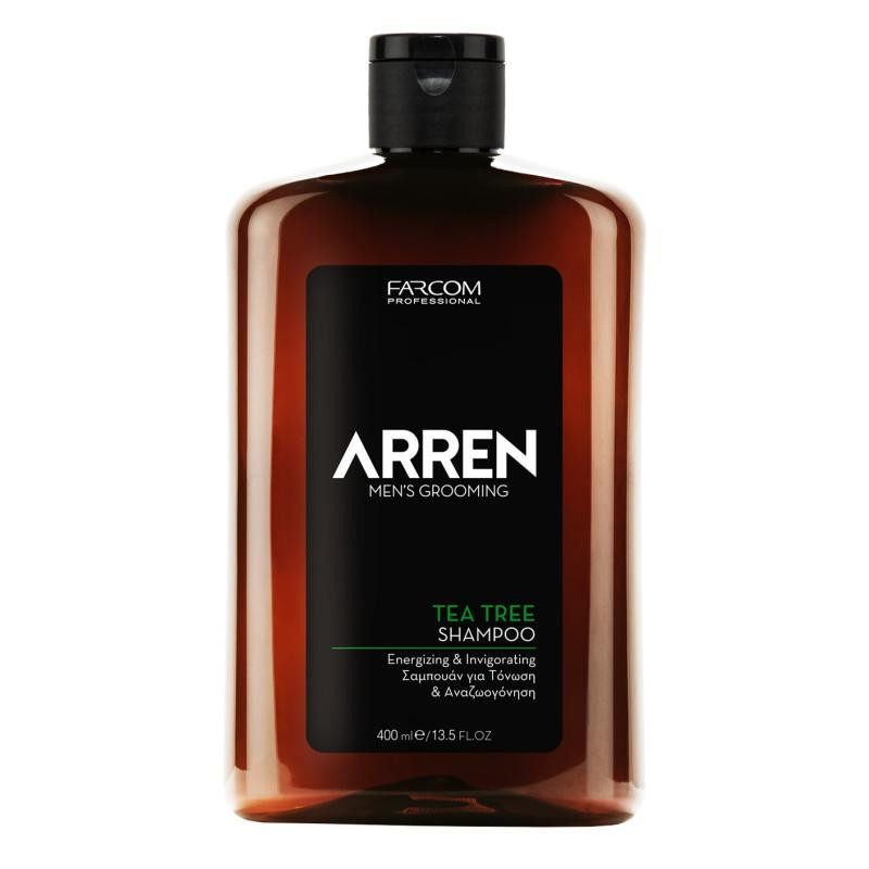 Farcom Arren Шампунь для чоловіків  Men's Grooming Tea Tree Shampoo 400ml (35701) - зображення 1