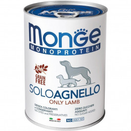 Monge Monoprotein Solo Agnello Lamb 400 г (8009470014236)