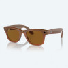 Ray-Ban Смарт-окуляри Meta Wayfarer Shiny Caramel Frame Brown Lenses (RW4006 670683 50-22) - зображення 1