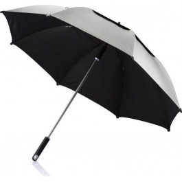 XD Design Антиштормовой зонт-трость  Hurricane storm, серебристый (P850.502)