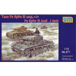 UniModels Немецкий танк "PanzerIII Ausf J" (UM271)